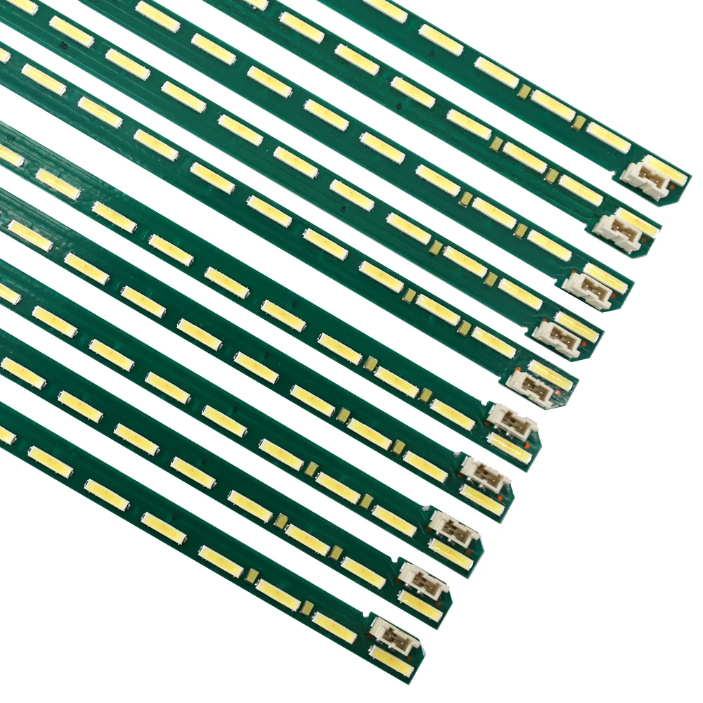 새로운 5set = 10 PCS 46LED 537mm LED 백라이트 스트립 49 인치 FHD R L 유형 G1GAN01-0791A G1GAN01-0792A LG 49LF5400 MAK63267301