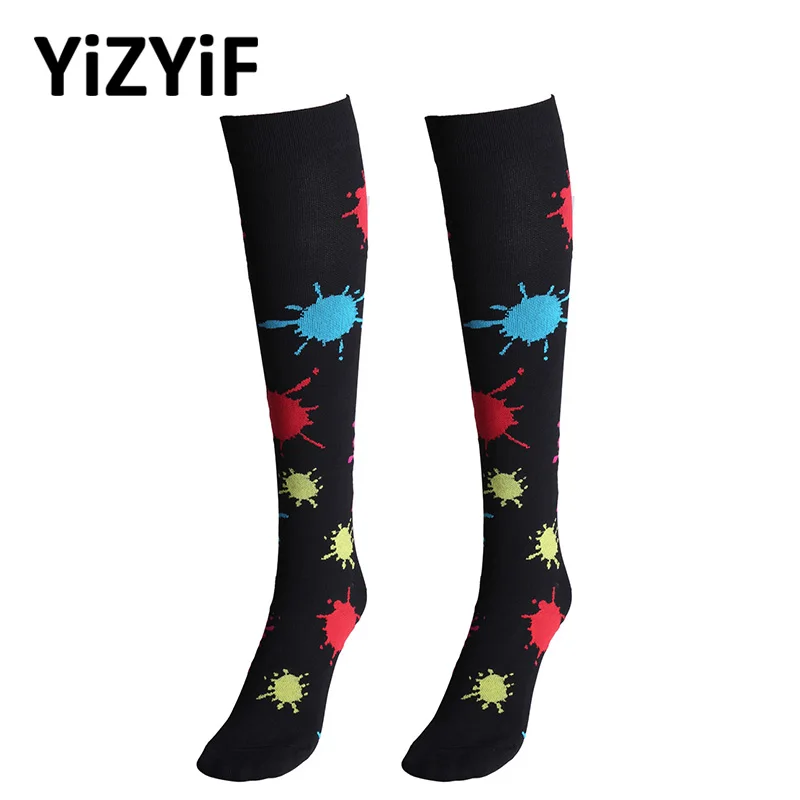 

YiZYiF Women stockings knee socks Men Compression Socks Best long socks Medical Nursing Travel and Flight Socks Unisex high sock