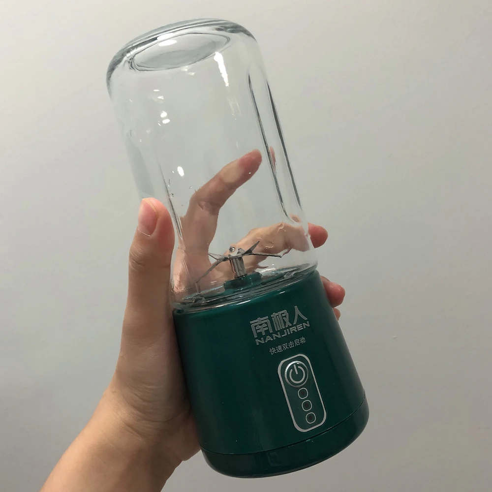 Nanjiren-batidora portátil USB, exprimidor eléctrico de frutas, batidora de mano, miniprocesador de alimentos recargable, taza de jugo