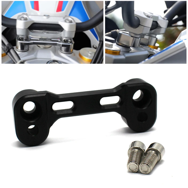 Motorcycle Accessories Handlebar Riser Up 20mm Movers Back 17mm Bracket Kit For BMW G310R G310GS G310 R GS 2017 2018 2019