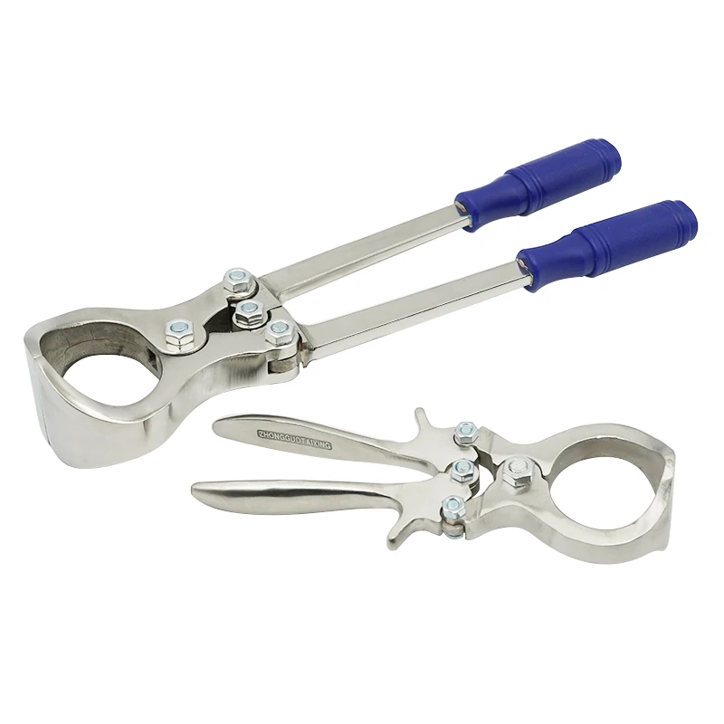 1 Pcs Cattle Goat Sheep Castration Pliers Bloodless for Castrated Male Animals Pliers Easy To Use Veterinary equipment