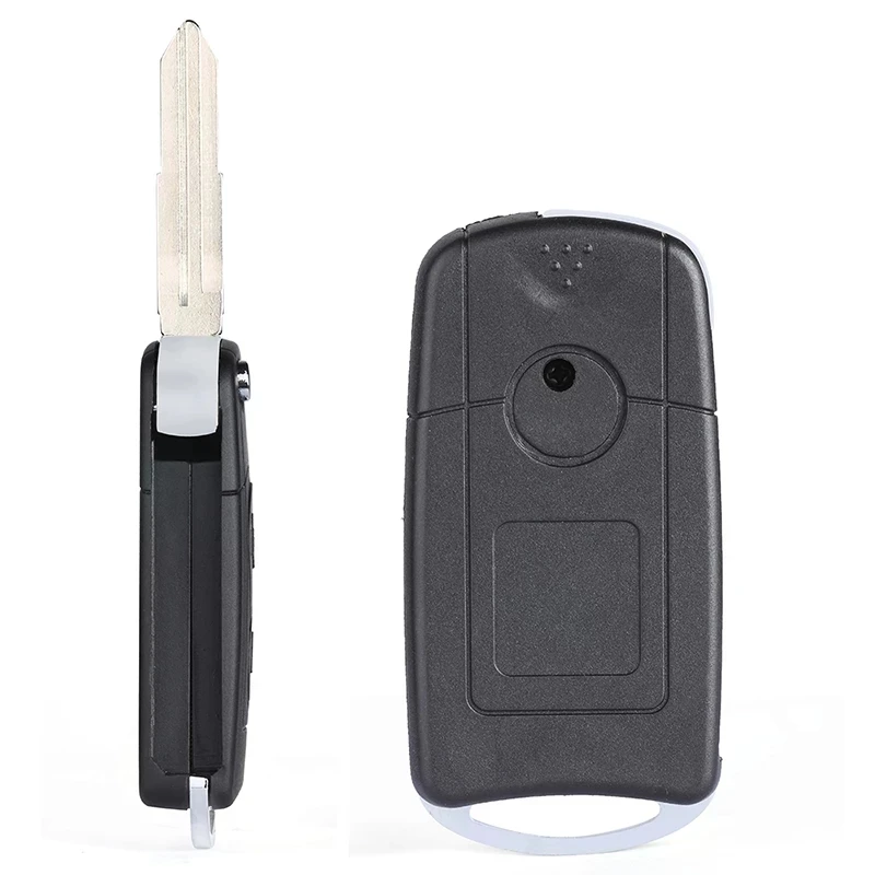 KEYECU Modified Flip Remote Car Key With 2 Buttons 315MHz / 433.92MHz / 447MHz 4D60 Chip Fob for Ssangyong Actyon Kyron Rexton