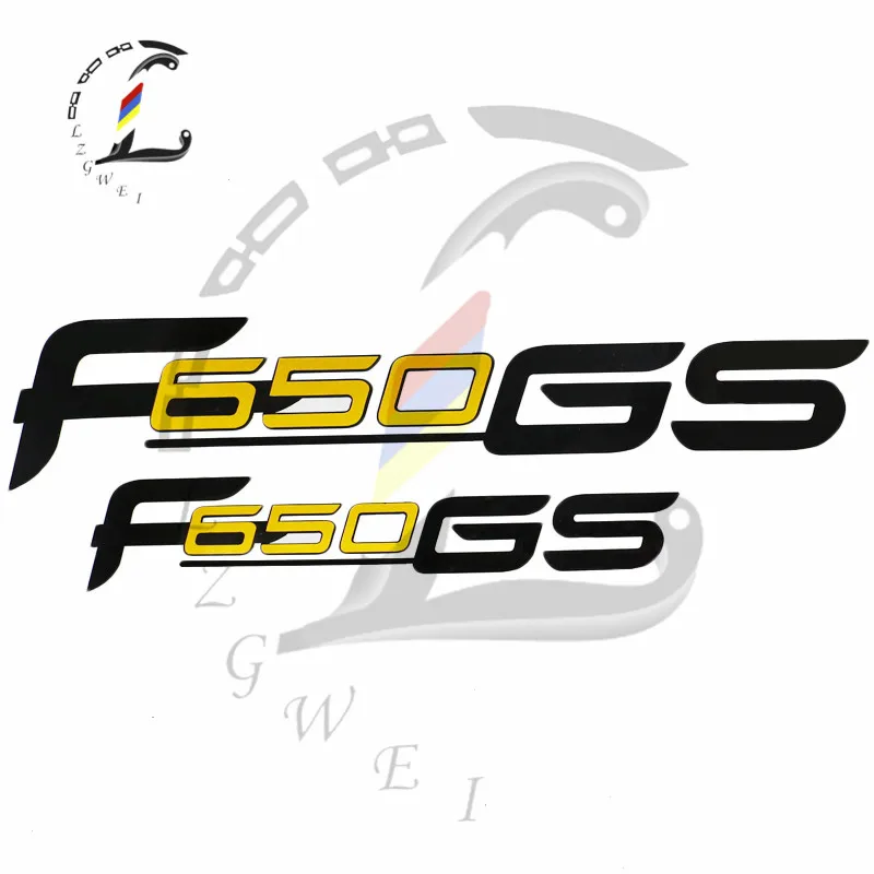 Motorcycle Dirt Bike Sticker Emblems For BMW F650GS F650 GS F650 Fuel Tank Sticker Decoration