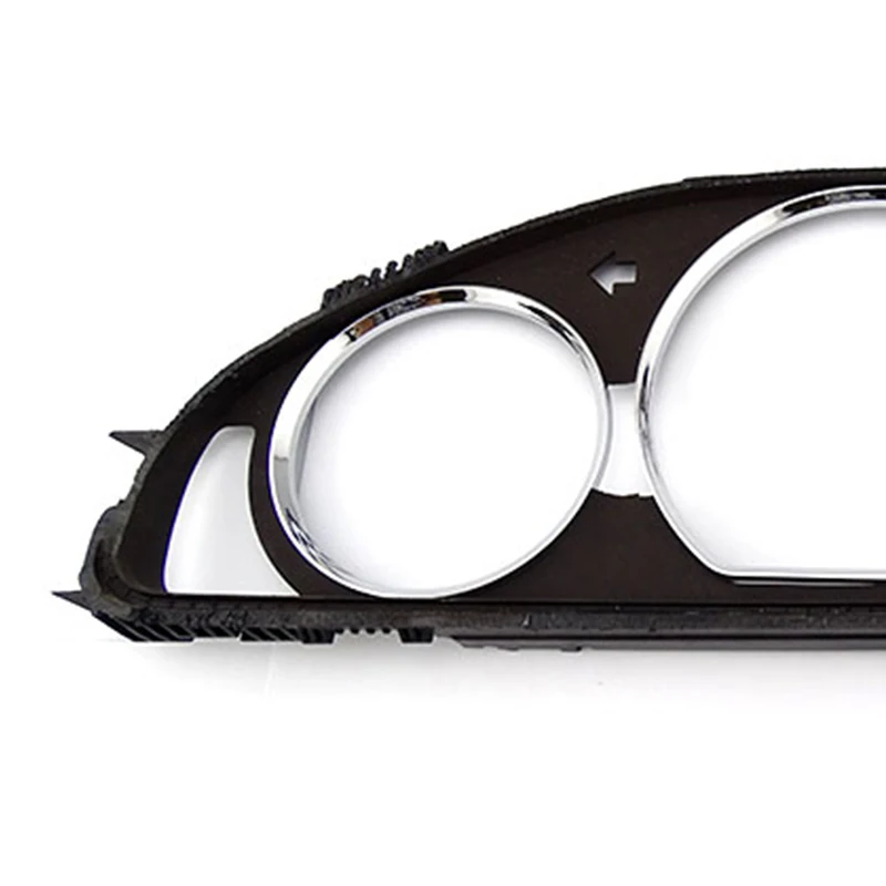 Speed meter Chrome Gauge Dial Dash Cluster Rings Dashboard cover bezel trim For Mercedes Benz W210 W208 2000-2002