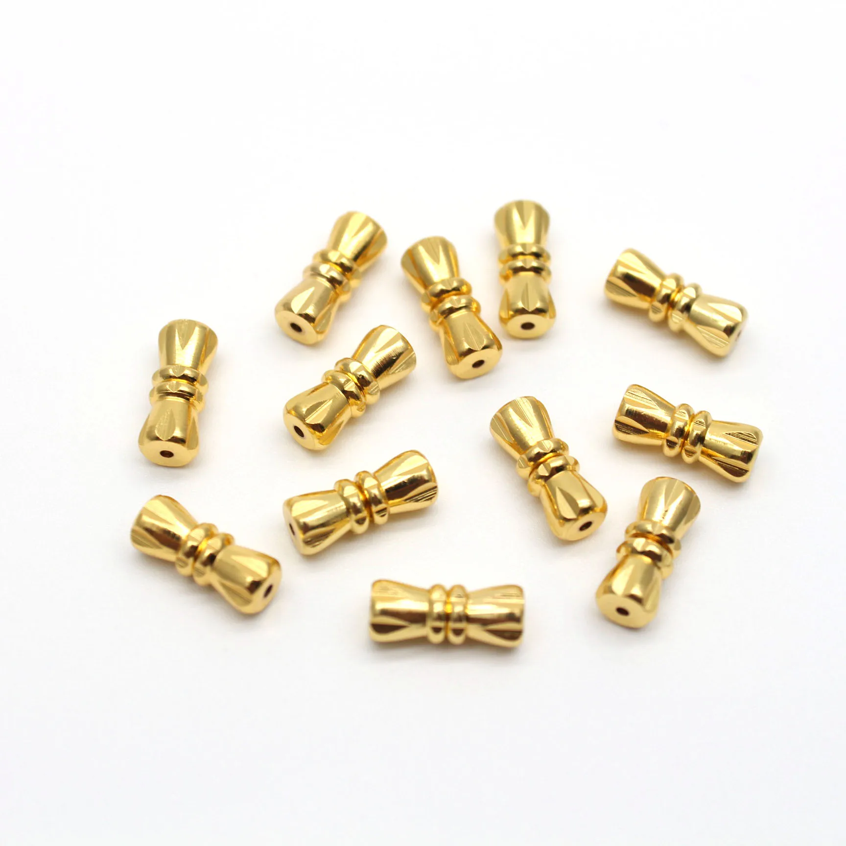 10Pcs Dull Silver Screw Clasp Barrel Screw Clasps For Bracelet Necklace Jewelry Making Findings Hole 1mm HK111