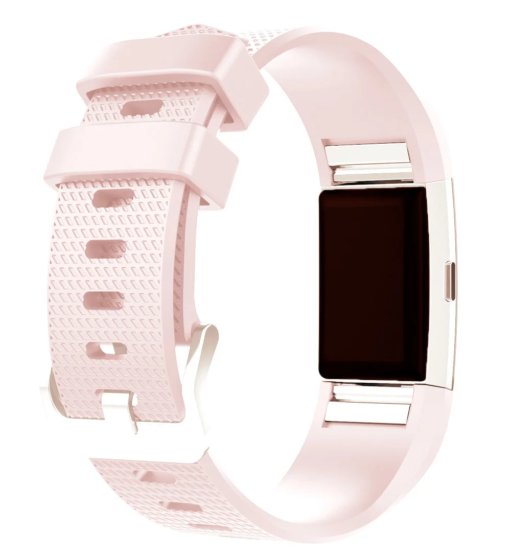 Soft Silicone Strap for Fitbit Charge 2 Band Smart Accessorie for Fitbit Charge 2 Sport watch Replacement accessories Wristbands image 3