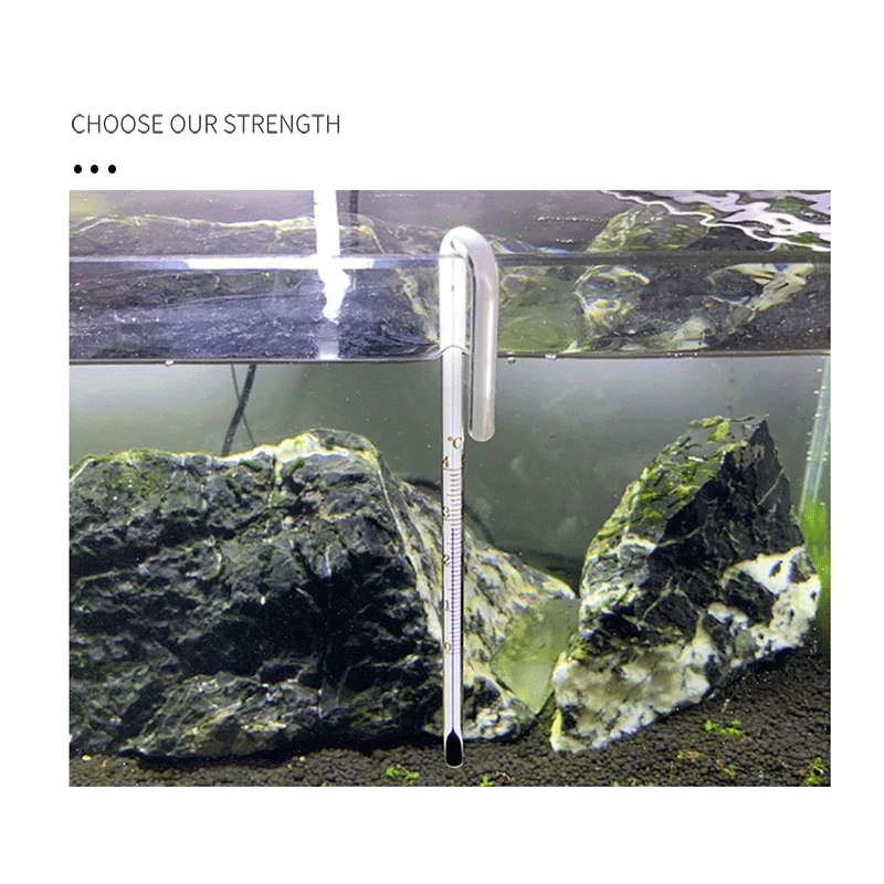 Aquarium grass tank Water grass ADA hook elbow thermometer thermometer water thermometer spacing 8 mm water thermometer