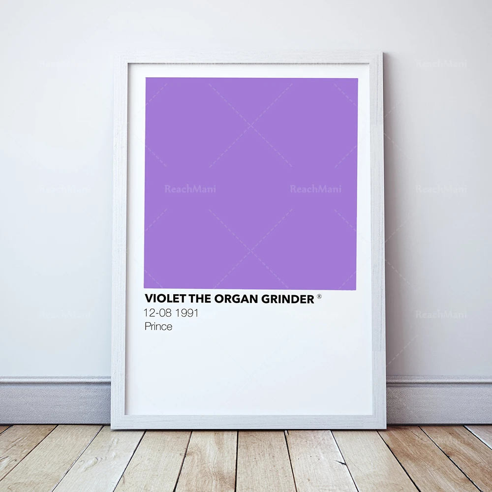 Pantone Mural Art | Prince Art Prints | Modern Art | Prince Rogers Nelson