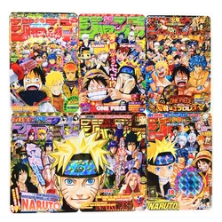 9pcs/set Jump Dragon Ball NARUTO ONE PIECE Toys Hobbies Hobby Collectibles Game Collection Anime Cards