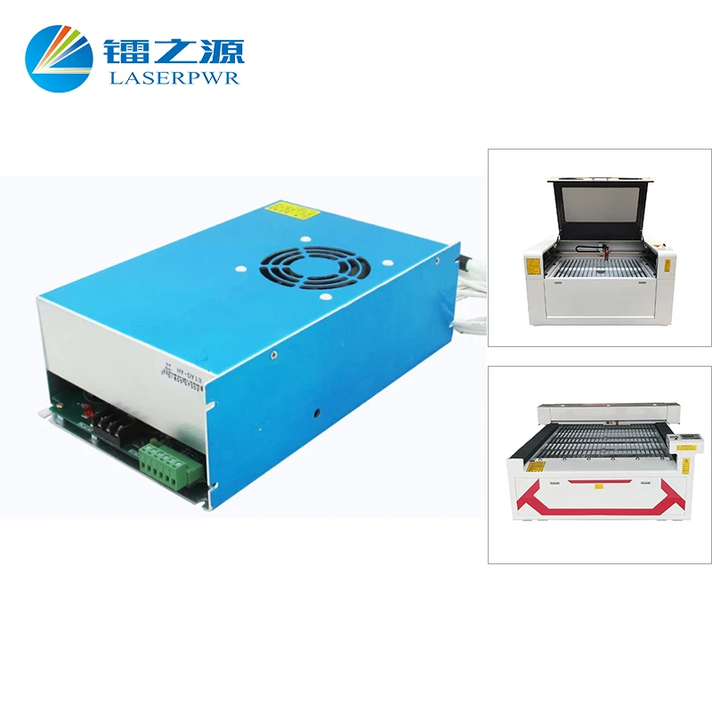 LASERPWR 90W 100W DY13 Power Supplies Special for Reci CO2 Laser Tube on CNC Engraver Cutter Device 110V/220V With Factory Price