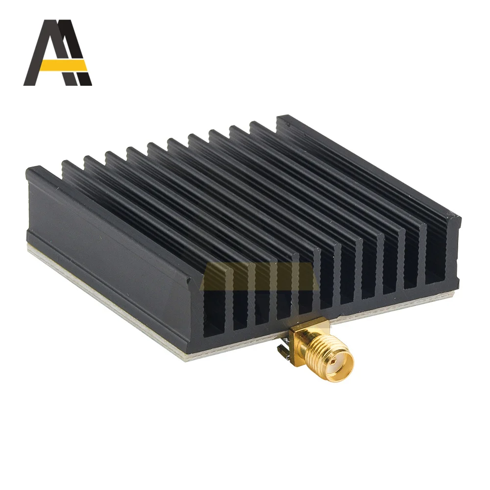 433MHz wzmacniacz fal RF 5W dla 380-450MHz bezprzewodowy nadajnik zdalnego sterowania 2.5W (34dBm) 5.0V zasilacz ze standardową żeńską SMA