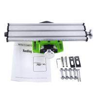 310*90mm Multi-function Cross table For Milling Machine Lathe Mini Table Bench Drill Milling Machine Cross Assisted Positioning