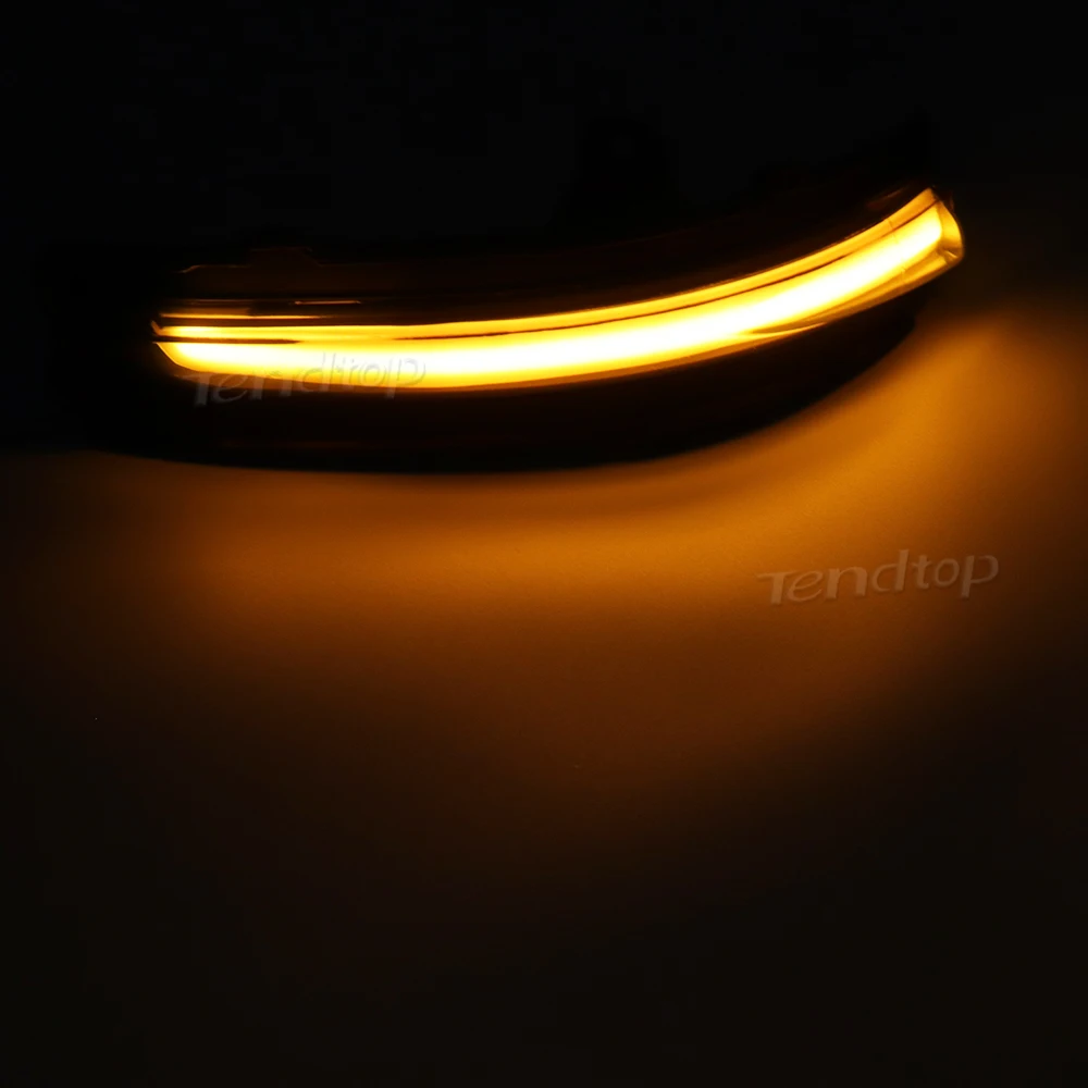 1Pair For Ford EDGE 2015-2021 Edge ST-Line Facelift  LED Dynamic Turn Signal Light Side Mirror Indicator Blinker Car Accessories - view 5