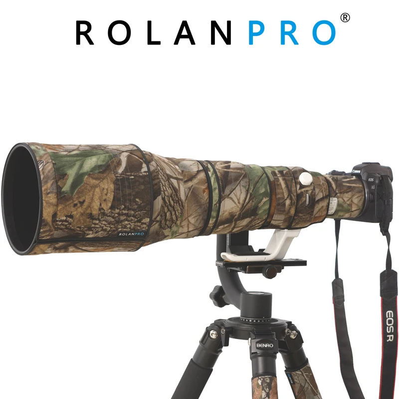 

ROLANPRO Waterproof Lens Coat for Canon RF 600mm F/4 L IS USM Camouflage Protective Sleeve Canon rf 600mm f4 Rain Cover Case