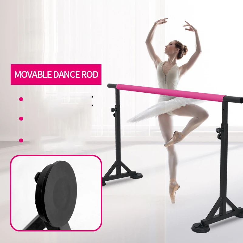 Professional Dance Dancing Mobile Adult Children Horizontal Bar With Adjustable Height Classroom Dance Room Practicing Levers