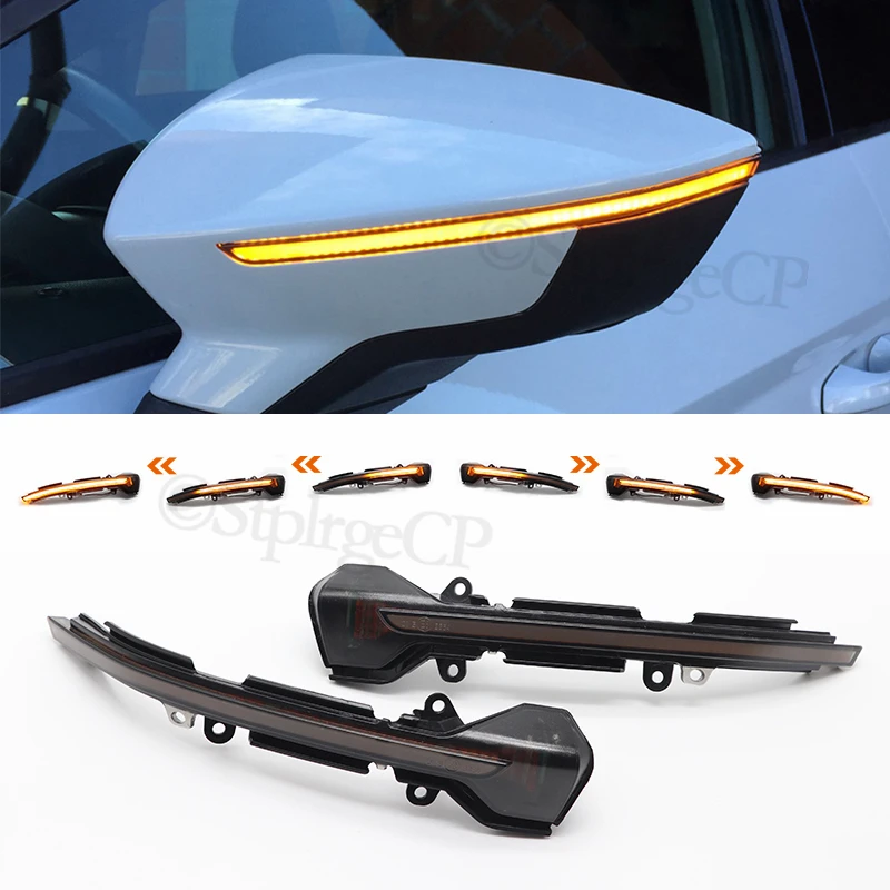 Seitens piegel LED dynamische Blinker Licht sequentiell für Sitz Leon III mk3 5f st fr cupra arona kj7 2013 2014 2015 2017 2018