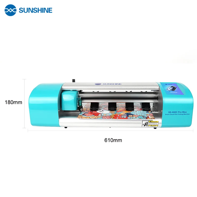 Sunshine SS-890C PRO Max 16 Inch Intelligent Film Cutter For Mobile phone IPad Tablet Notebook Protect Protective Tape Cut Tool