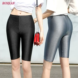 Biker Shorts Plus Size 5XL 6XL Women's Shorts Stretch Jogger Cycling Dancing Gym Casual Sports Slim Active Oversize Elastic Pant