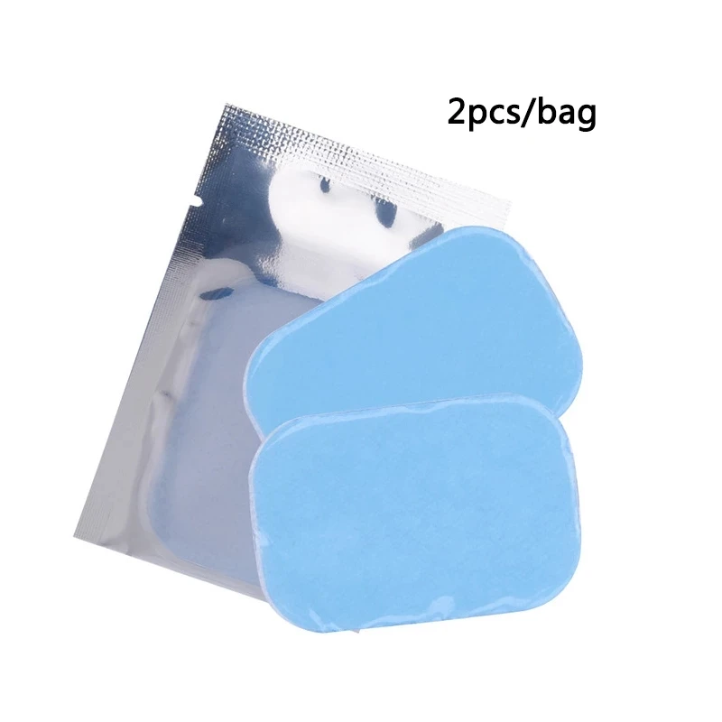 Almohadillas de Gel ABS de repuesto para EMS, estimulador muscular Abdominal, Parche de hidrogel para máquina de masaje de Abdomen, pegatinas,