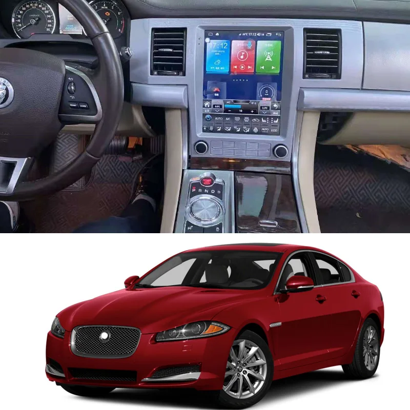 

Для Jaguar XF X250 XFR 2,0 3,0 4,2 5,0 2007 ~ 2015 автомобильная аудио-навигация стерео Carplay Birdview вокруг системы 10,40 дюймов