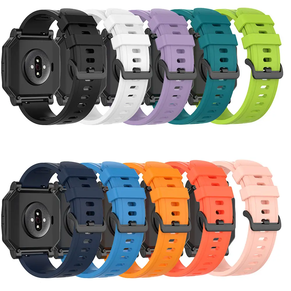 20mm soft Silicone WatchBand For Huami Amazfit Neo Strap Replacement Bracelet WristStrap For Huami Amazfit BIP youth / BIP lite