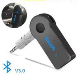 Wireless Bluetooth V3.0 3.5mm Headphone Jacks Car Stereo Music Receiver Adapter With Mic For Car Music Audio Aux A2dp Reciever