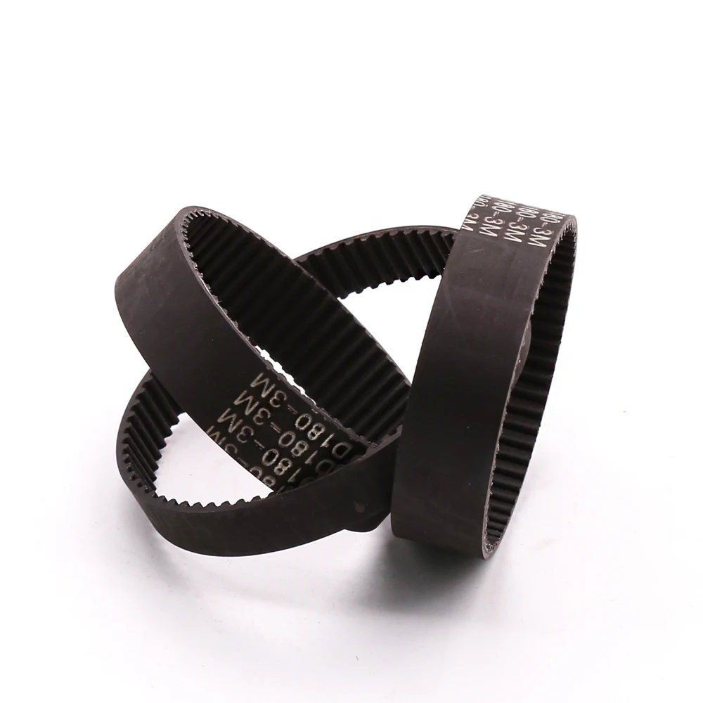 Produktbild von 2x Arc HTD 3M Zahnriemen – Geschlossene Schleife, Pitch 3 Mm, Breite 6–20 Mm, Länge 186–198 Mm