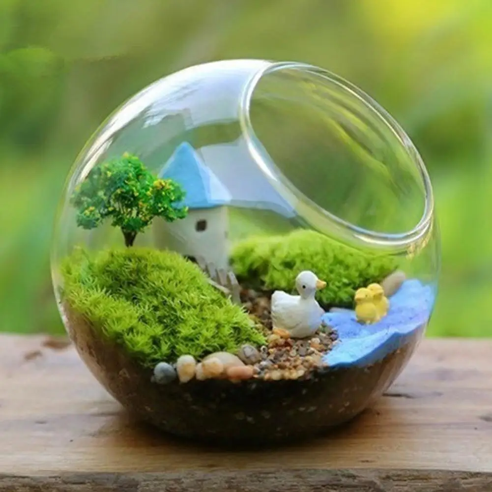 1 bolsa de arena azul para miniaturas, Terrario de musgo de jardín de hadas, artesanía, figuritas de bonsái, suministros, productos de accesorios
