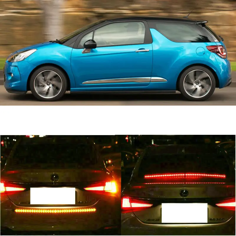 

1pc Prevent rear-end Strobe Turn/Stop Light Trunk Lamp For Citroen SAXO SYNERGIE XANTIA XSARA C-ZERO DISPATCH DS3 DS4 DS5 NEMO