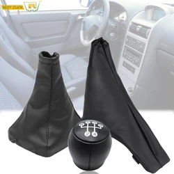 Pommeau de levier de vitesses guêtre botte cas col Parking couverture de frein à main pour Vauxhall/Opel Astra II G 1998 1999 2000 2001 2002 2003-2010