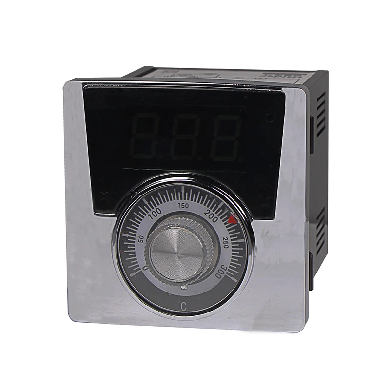 TEL72 TEL96  digital oven temperature controller knob thermostat 400 degree 96x96mm 72x72mm relay output k input  220V 380v