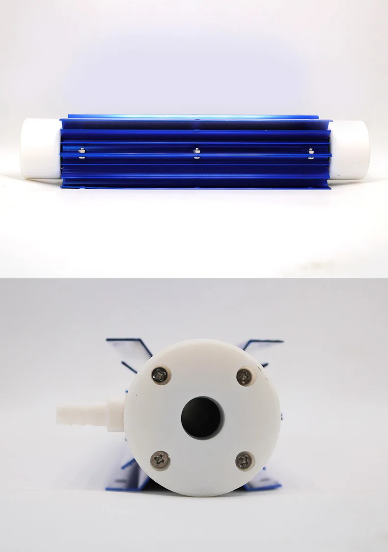 10 جرام عالية التردد مولد المياه الأوزون تنقية المياه أنبوب التفريغ أنبوب الأوزون لتنقية الهواء مصنع دروبشيبينغ