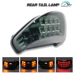 Motorcycle LED Turn Signals Rear Tail Light For Kawasaki Ninja ZX-12R ZX12R 2000 2001 2002 2003 2004 2005