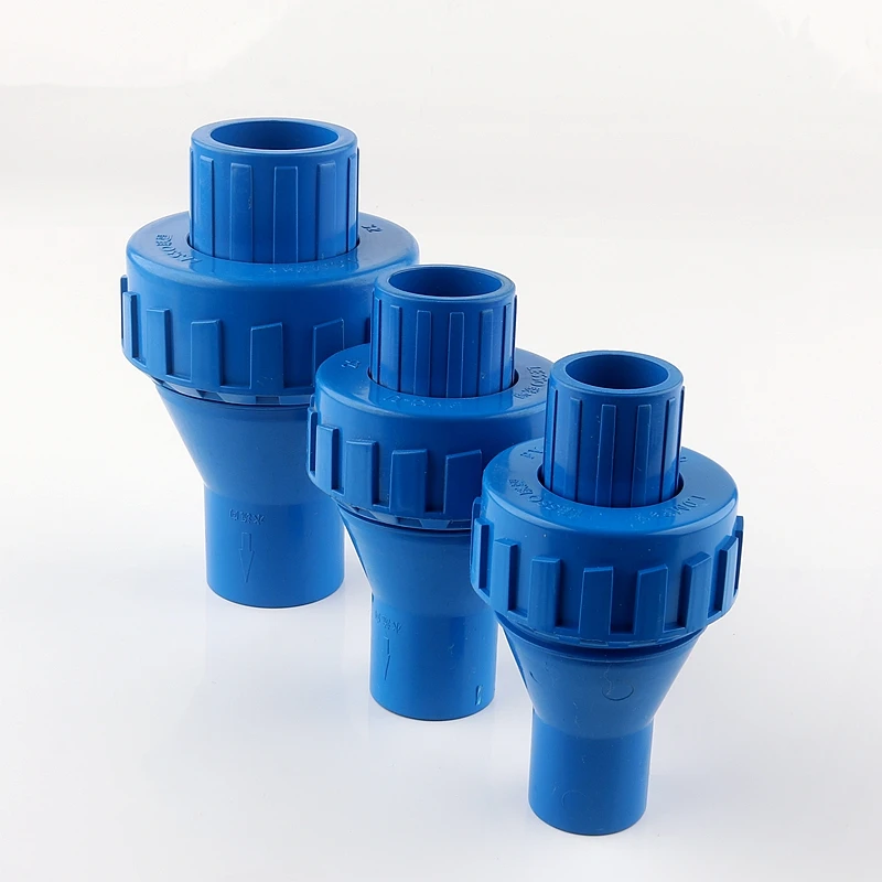 20/25/32mm ID PVC Belt spring One Way Non Return Check Valve Coupler Adapter Water Connector For Garden Irrigation Pipe Fitting