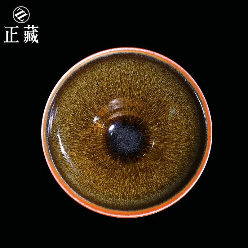 |are hidden jin-ming gao pure manual tire building light iron ore tea oil droplets, pottery master kung fu tea cup