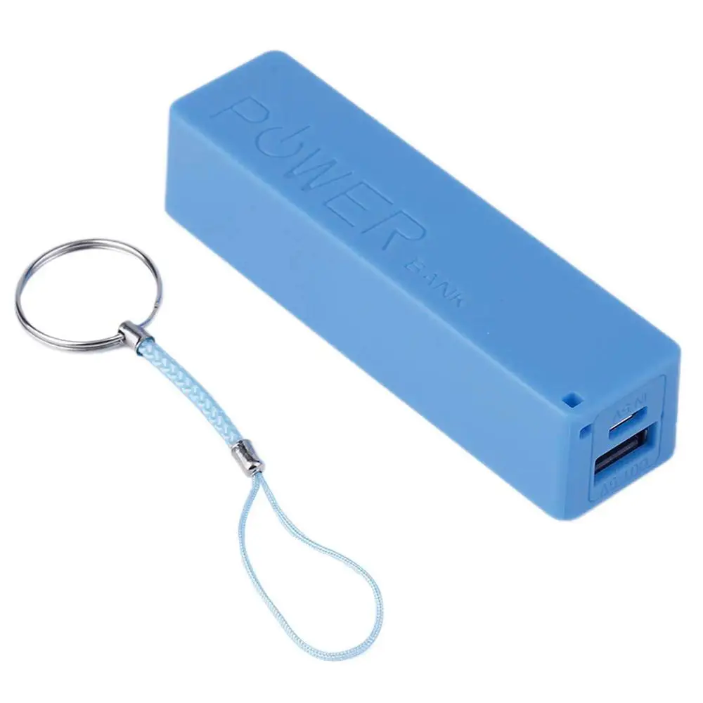 2600MAh Power Bank Powerbank Box USB พอร์ต1*18650 Power Bank Shell กรณี DIY ชุดไม่มีแบตเตอรี่