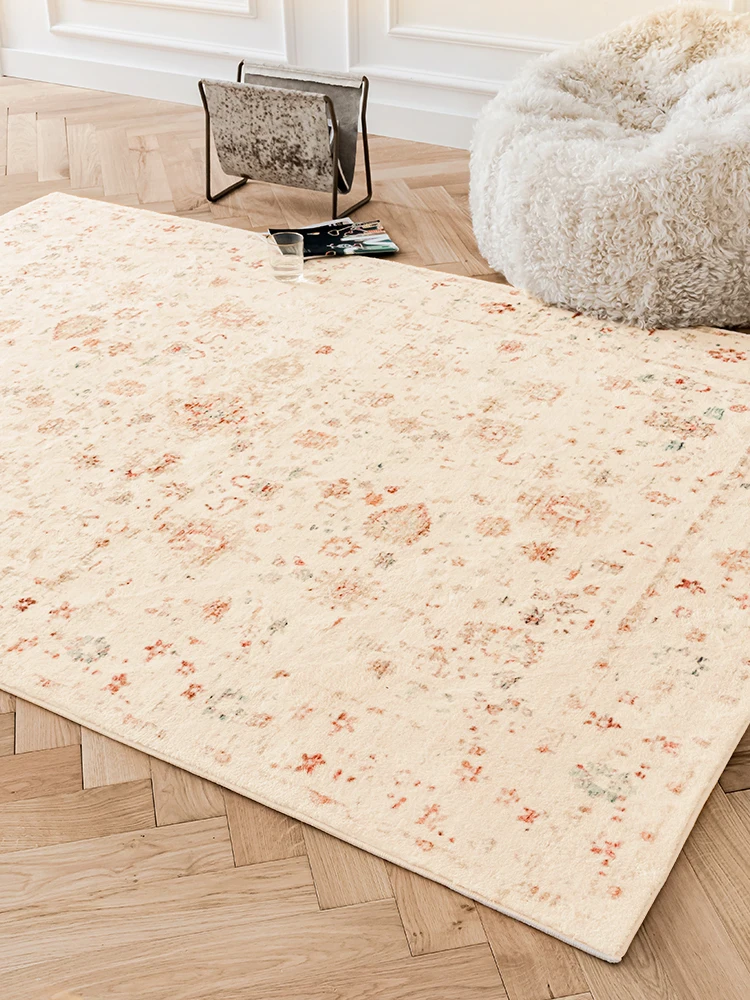 

Vintage American Living Room Carpet Bedroom Persian Bohemian Ethnic Home Floor Mat Soft Carpet Girl Room Nordic Carpet
