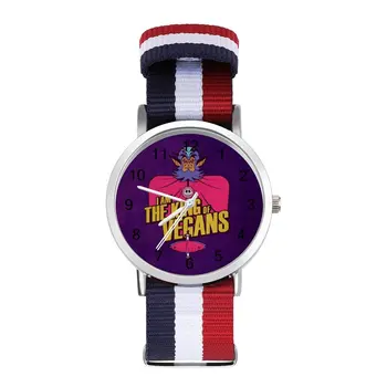 Goldorak Grendizer Quartz Watch King of The Vegans Woman Men Outdoor Wrist Watch High End Photo Colored Wristwatch