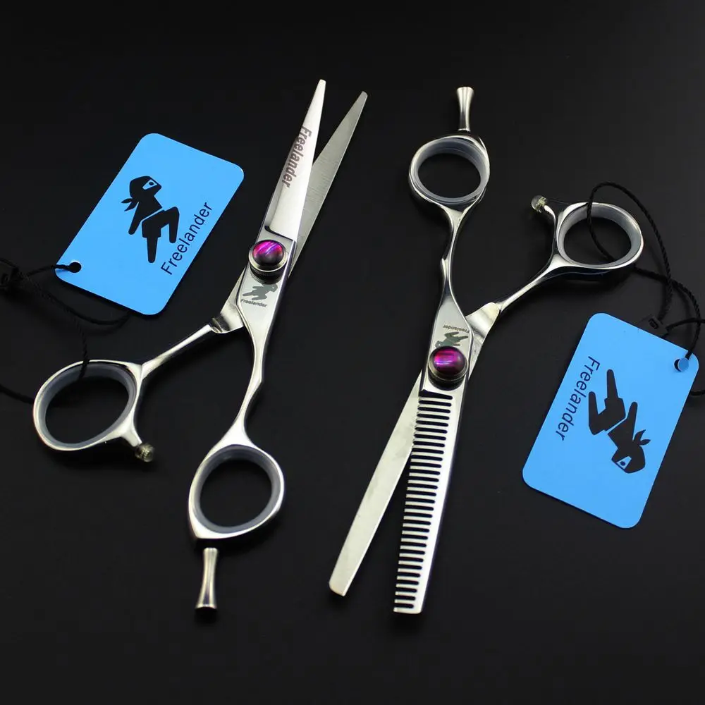 5.5 Inch 9CR Japan Solon Hair Cutting Thinning Scissors Professional High Quality Barber Shears Hairdressing Scissors