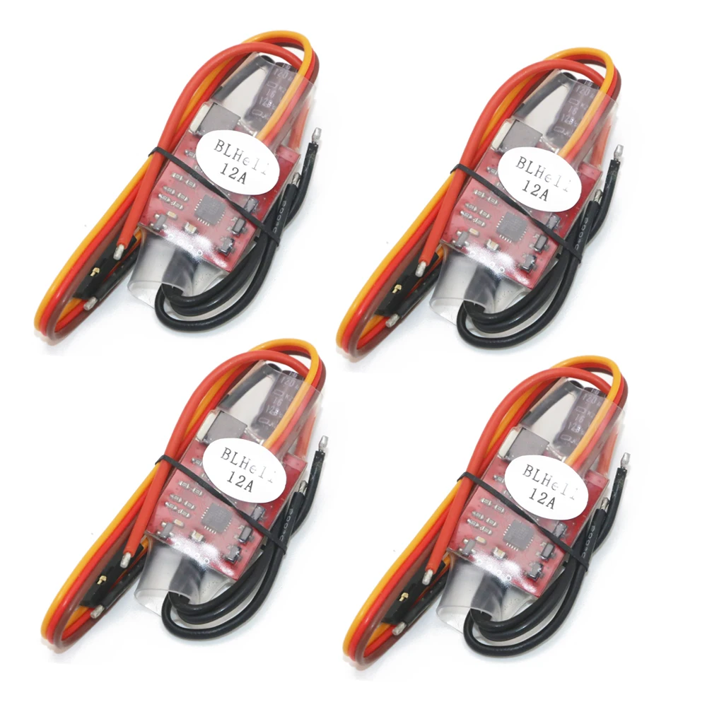 1pcs BLHELI 12A Mini Brushless Motor ESC BLHELI 14.2 2-3S For 160-250 Multirotor FPV Racing RC Drone Quadcopter