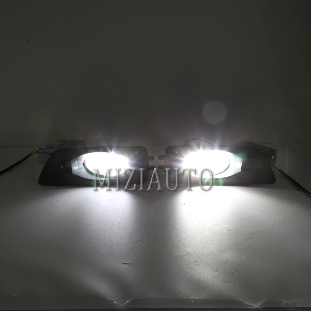 LED Front Bumper Fog Lamp for Honda Accord 2006 2007 Driving Headlight Signal fog lights cover Car Accessories With led Light