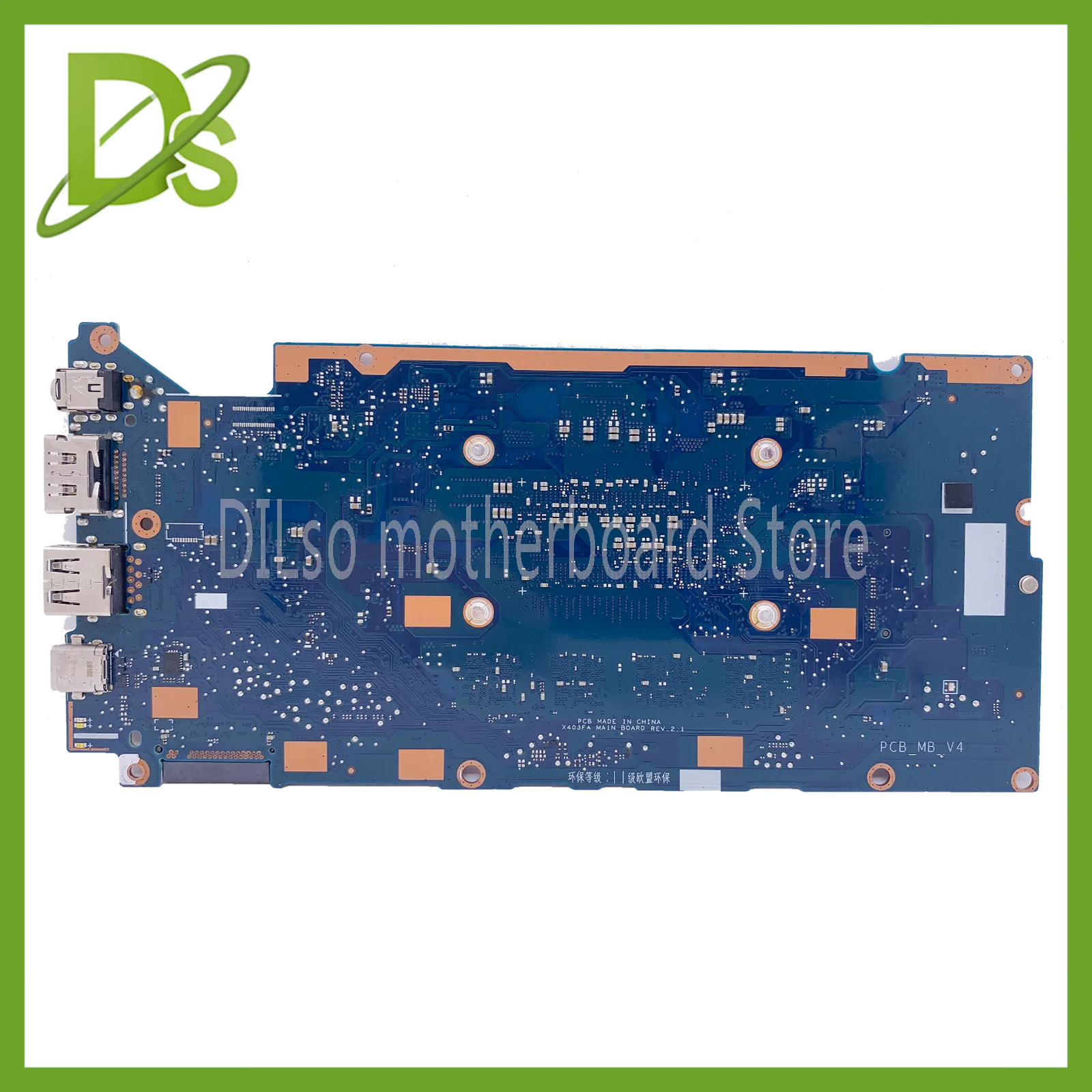 KEFU X403FA Laptop Motherboard For ASUS VivoBook-14 X403FA X403FN X403F Mainboard 4GB 8GB 16GB-RAM I3-8145 I5-8265U I7-8565U