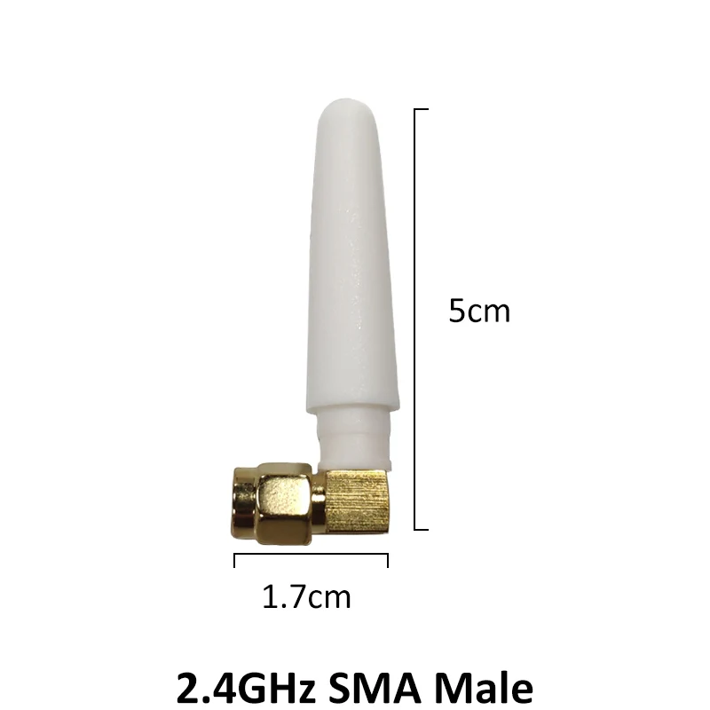 GRANDWISDOM 2 stücke 2,4g antenne 2 ~ 3dbi sma männlichen wlan wifi 2,4 ghz antene IPX ipex 1 SMA weibliche zopf Verlängerung Kabel iot antena