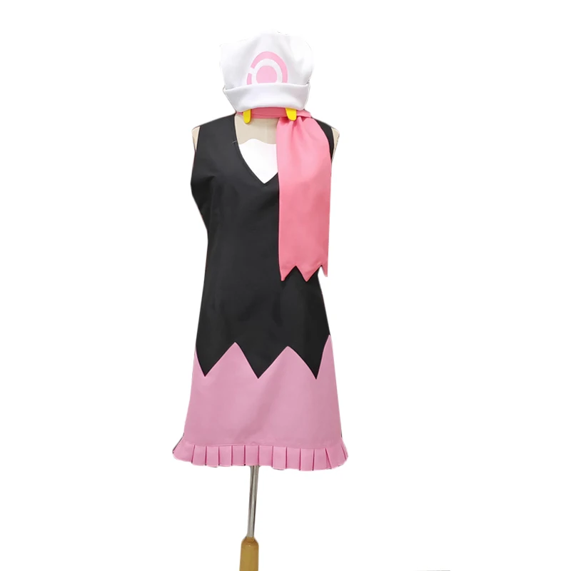 Anime Dawn Hikari Dress Girls Halloween Party Set Cosplay Costume Customized