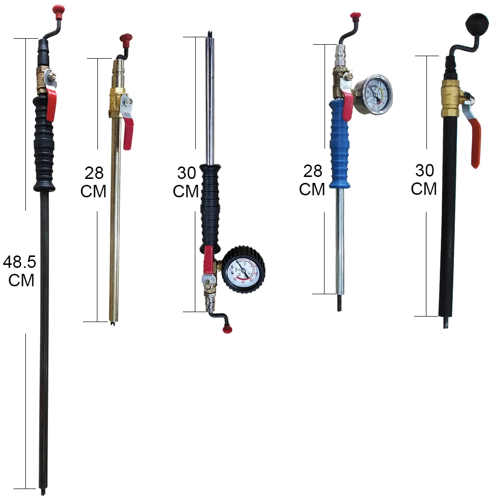 Pneumatic Stick and Trolley Watch Inflation Tire   Vehicle Maintenance Tool