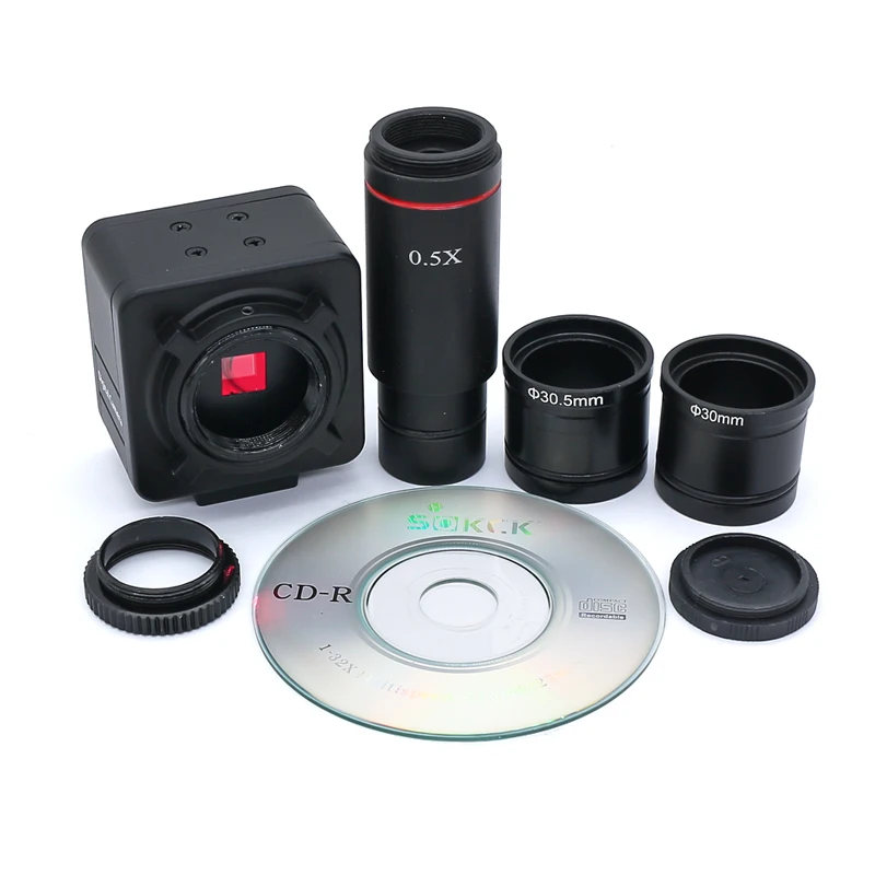 5.0MP USB Digital Microscope Electronic Eyepiece USB Video CMOS Camera Industrial Eyepiece Camera Free Driver for Image Capture
