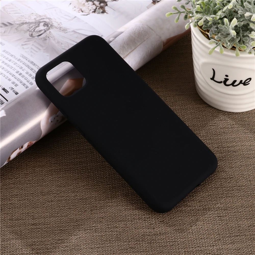 Silicone Case For Google Pixel 4 A XL Liquid Silicone Protective Cover Google Pixel 4A 4G 5A 5G 4XL 5 6 7 8 Pro Silky Soft Cover