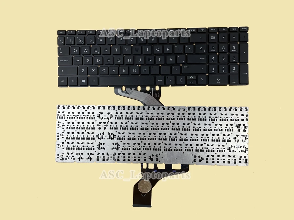 New Latin Spanish Teclado Keyboard For HP 15-dw0000 15-dw0001la 15-dw0002la 15-dw0005la 15-dw0006la 15-dw0008la 15-dw0009la Blac