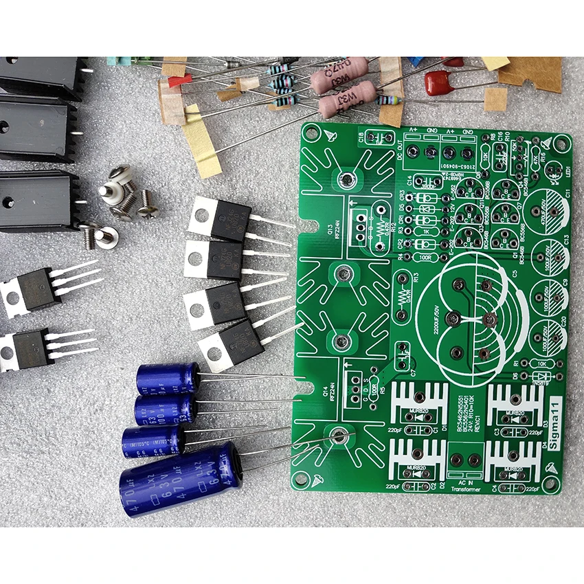 Набор для самостоятельной сборки Sigma11, регулятор напряжения с регулировкой мощности для источника питания для наушников DAC