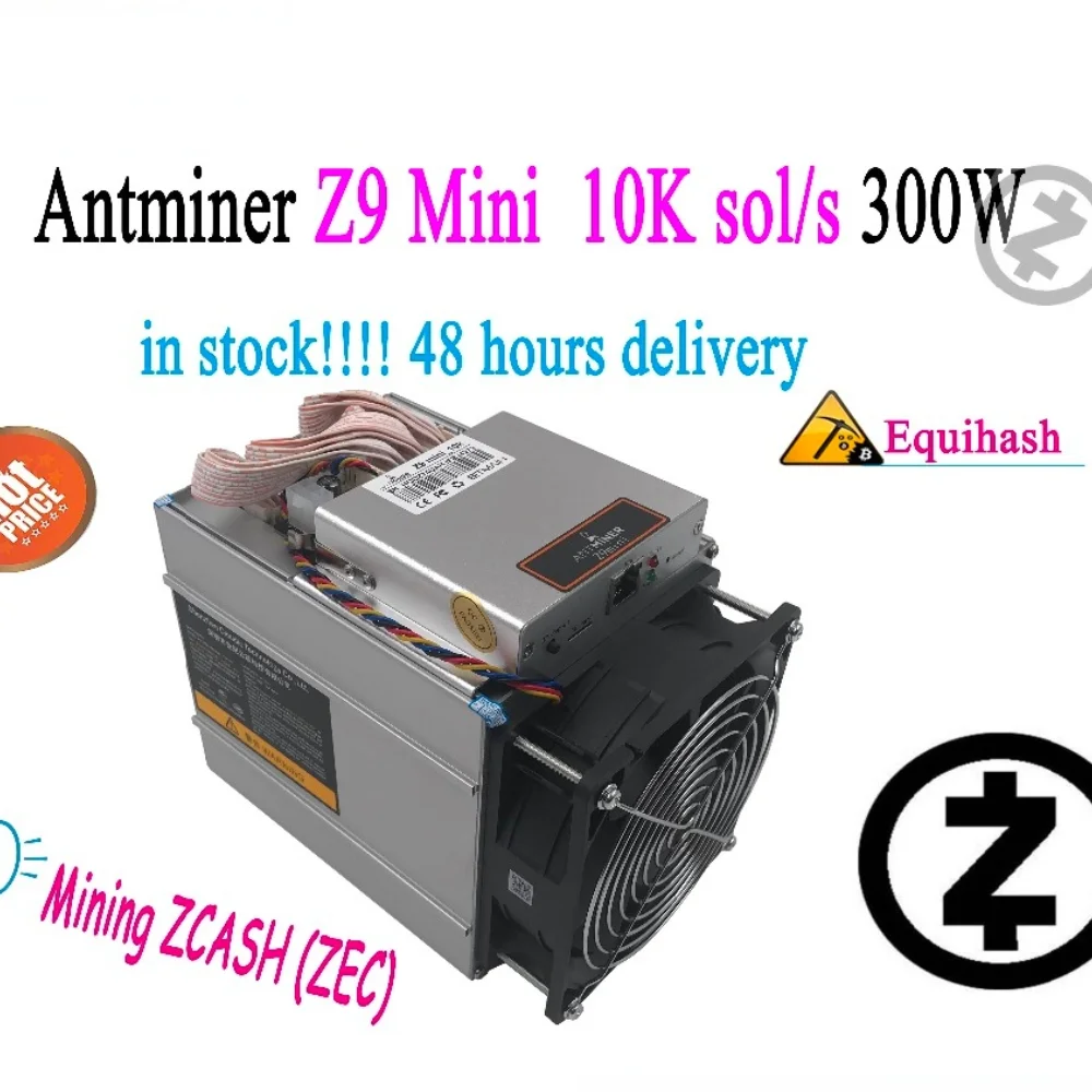 

ETH BTC Kuangcheng-minero antiguo AntMiner Z9 mini 10k silenciosa asic, Equihash ZEN ZEC, mejor que Antminer S9 T9 V9 L3